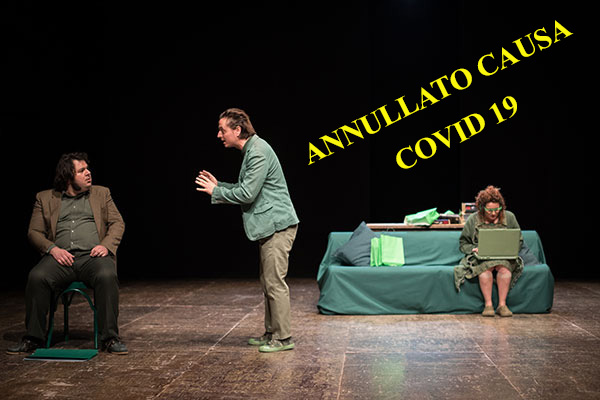 18/04/2020<br />Compagnia Nano Egidio/Marco Ceccotti<br />QUESTA SPLENDIDA NON BELLIGERANZA<br />ANNULLATO Causa Covid 19